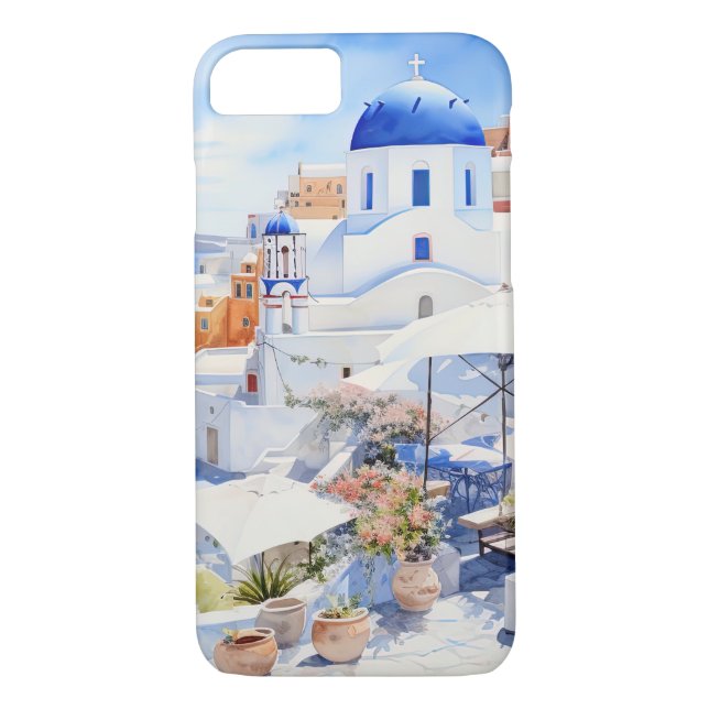 Oia Santorini Case-Mate iPhone Case (Back)