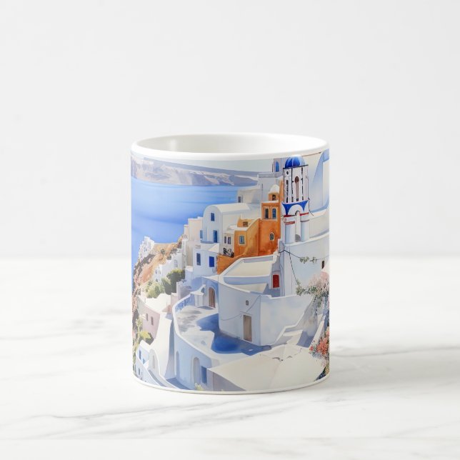 Oia Santorini Coffee Mug (Center)