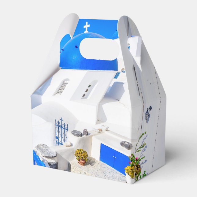 Oia Santorini Favor Box (Front Side)