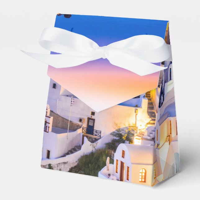 Oia Santorini Favor Box (Front Side)