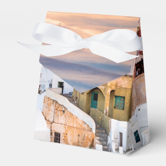 Oia Santorini Favor Box (Front Side)