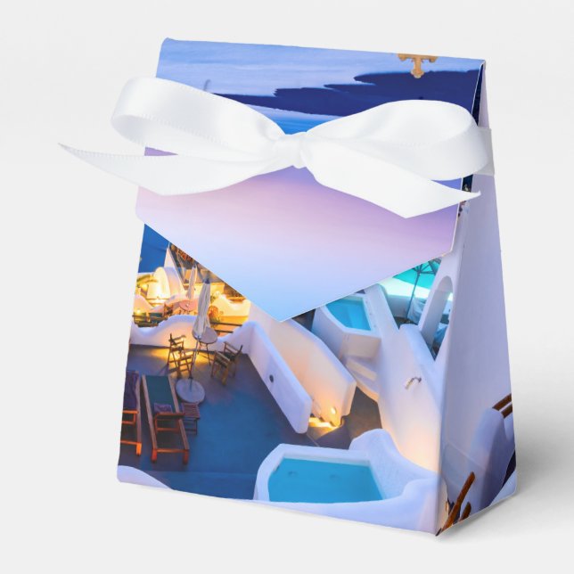 Oia Santorini Favor Box (Front Side)