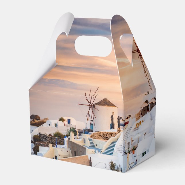 Oia Santorini Favor Box (Back Side)