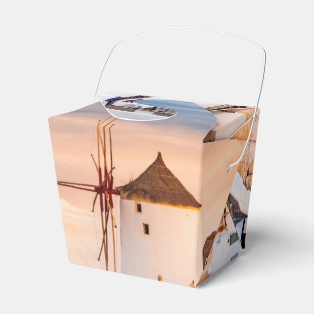 Oia Santorini Favor Box (Front Side)
