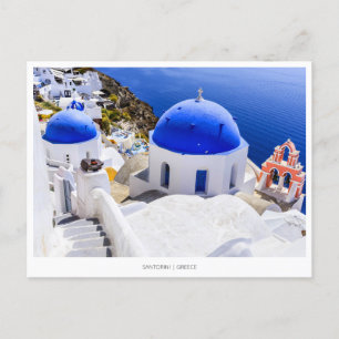 Oia, Santorini, Greece Holiday Postcard