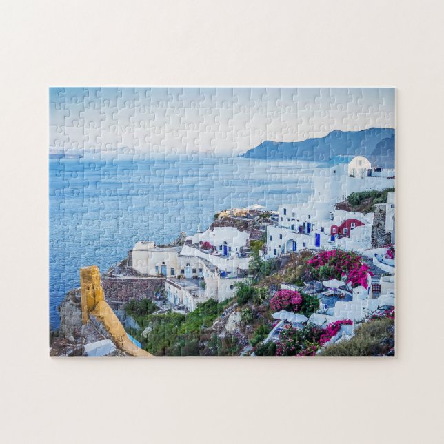 Oia, Santorini, Greece Jigsaw Puzzle (Horizontal)