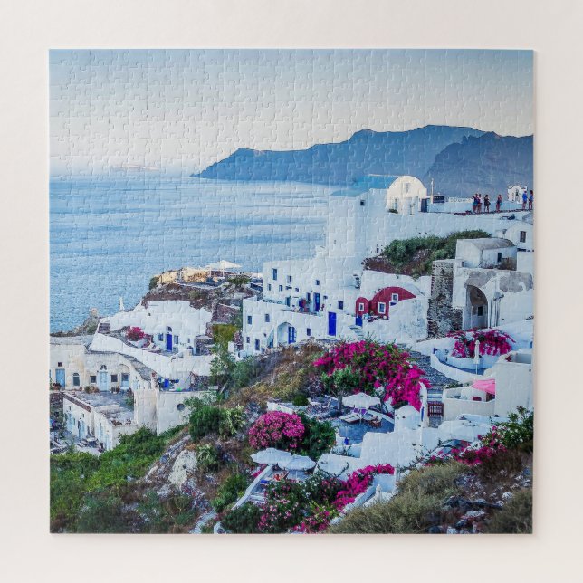 Oia, Santorini, Greece Jigsaw Puzzle (Vertical)