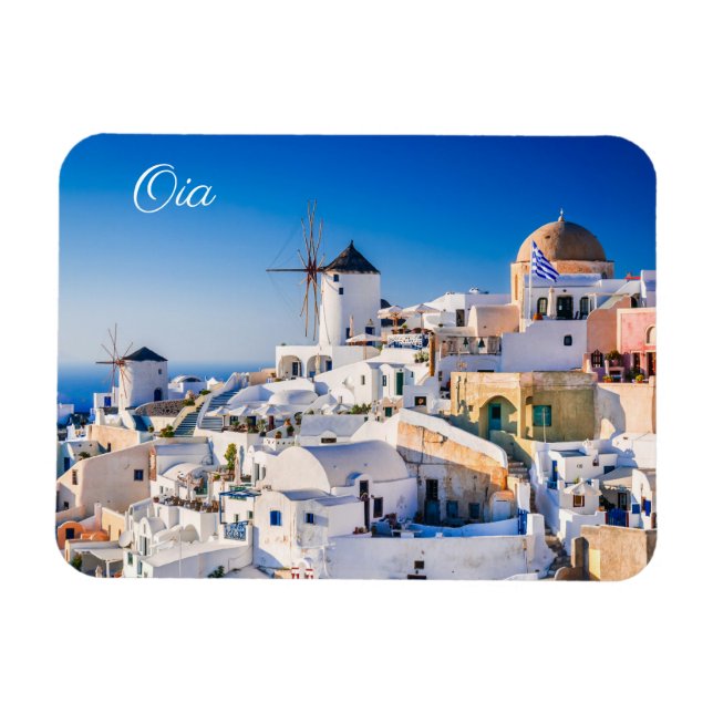 Oia, Santorini Magnet (Horizontal)