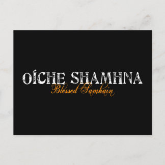 Oíche Shamhna: Blessed Samhain Postcard
