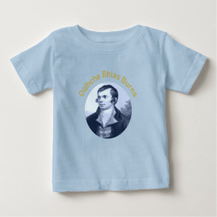 Oidhche Bhlas Burns Gaelic Blue-Colour Baby T-Shirt
