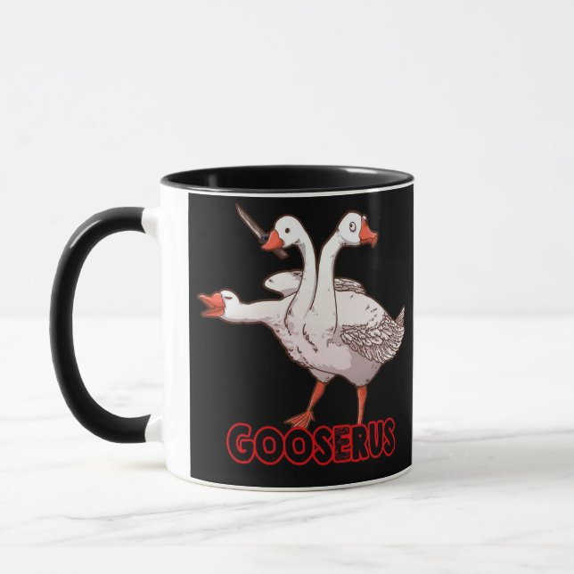 Oie et Cerberus Mug (Gauche)