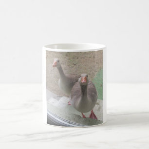 Oie-laitière Mug de café blanc