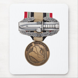 OIF Combat Action Badge Mouse Pad