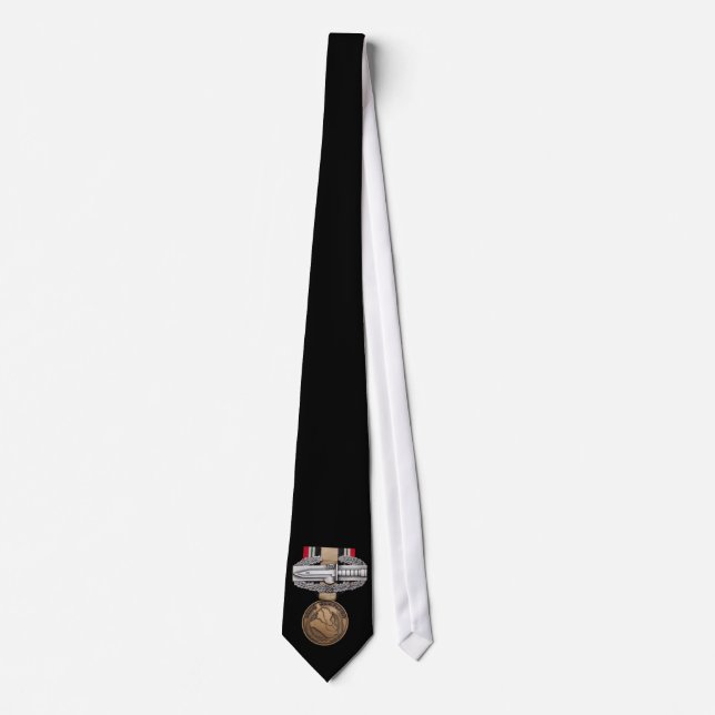OIF Combat Action Badge Tie (Front)