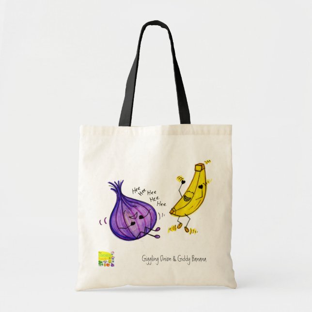 Oignon riant nerveusement et sac étourdi de banane (Devant)