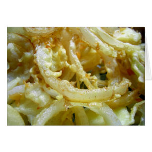 Oignons cuits à la friteuse