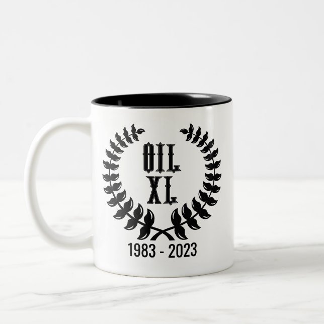 OIL 40th Anniversary Collector's Mug (Left)