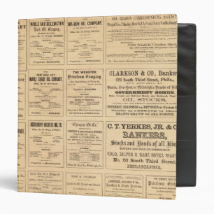 Oil Advertisements Binder