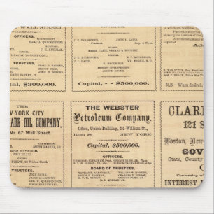 Oil Advertisements Mouse Pad