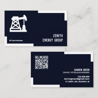 Oil and Gas Engineer QR Business Card