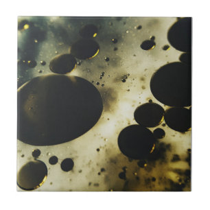  Oil and Water Abstract Photography Tile