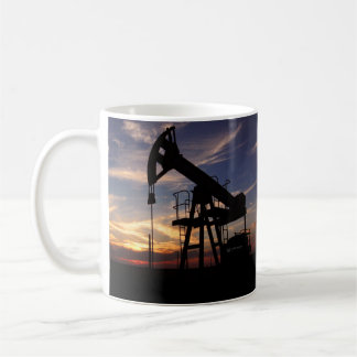 OIL FIELD SUNSET COFFEE MUG