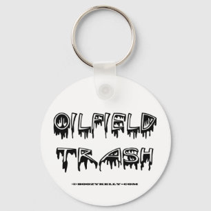 Oil Field Trash Keychain,Oil Field Gift,Oil,Gas Keychain