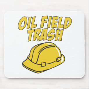 Oil Field Trash Mouse Pad