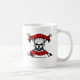 Oil Field Trash Skull & Crossbones  Mug