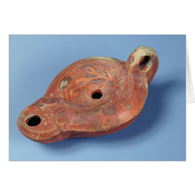 Oil lamp, from Milo (Front Horizontal)