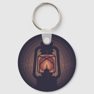 oil lamp keychain