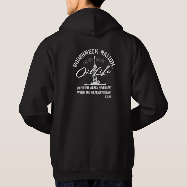 OIL LIFE Original Roughneck Hoodie (Back)