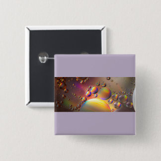 Oil on water 2 inch square button