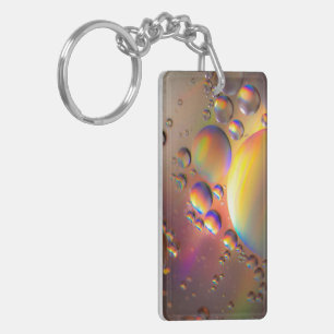 Oil on water keychain