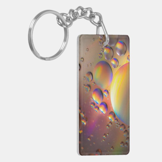Oil on water keychain (Front Left)