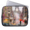 oil painting on canvas, street view of Paris. Artw