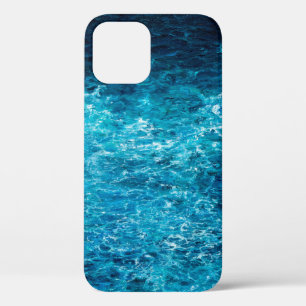 oil painting showing waves in ocean or sea on can iPhone 12 case