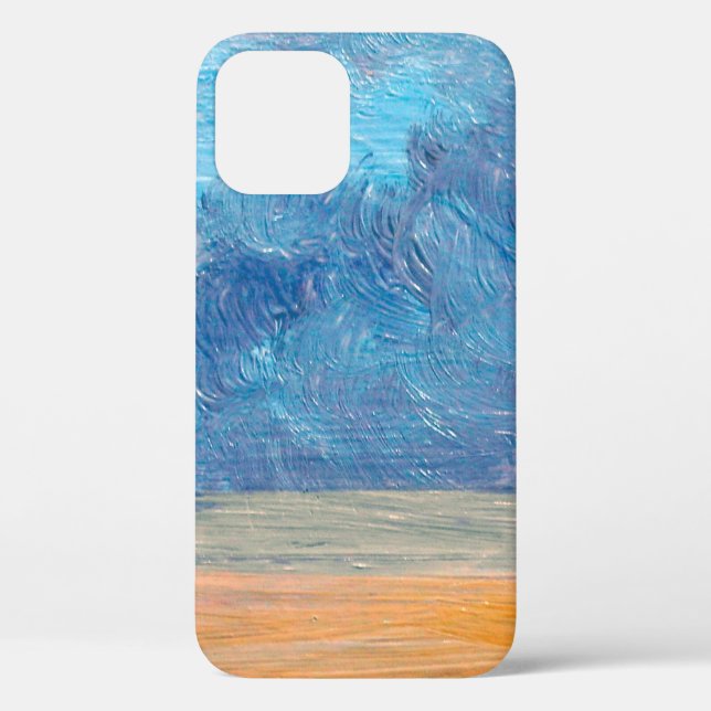 Oil paintings landscape. Fine art. abstract,art,ba Case-Mate iPhone Case (Back)