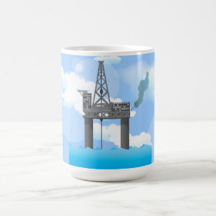 Oil Platform Coffee Mug