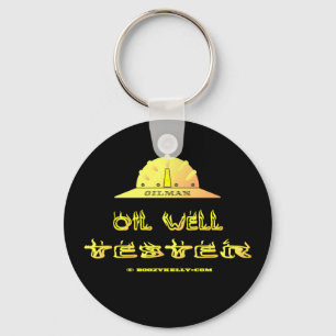 Oil Rig,Well Tester,Oil, Industry,Oilman,Gift,Rigs Keychain