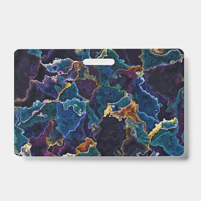 Oil Slick  Badge (Front)