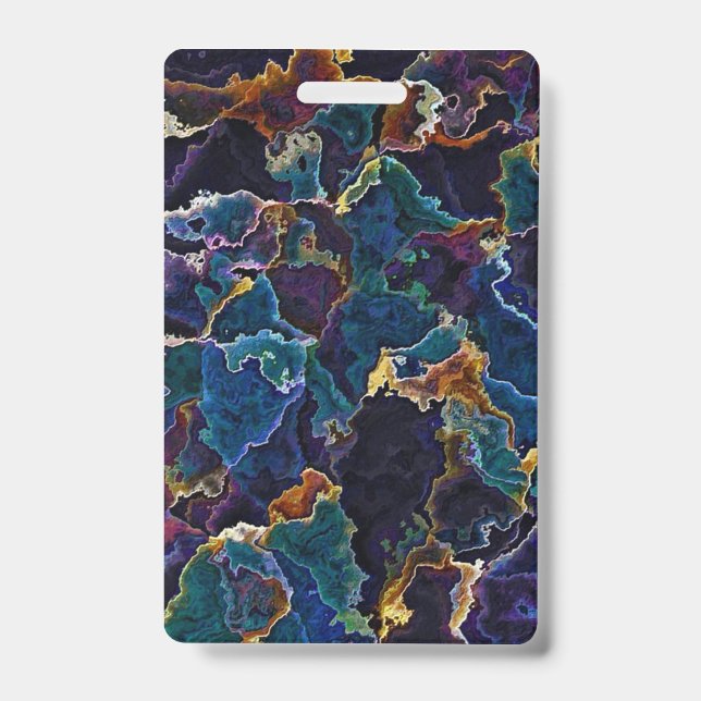 Oil Slick  Badge (Front)