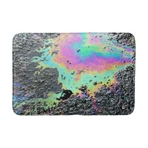 Oil Slick Bath Mat