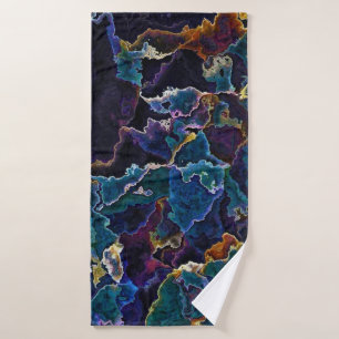 Oil Slick Bath Towel