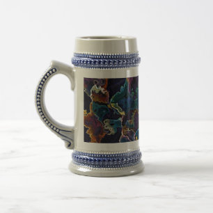 Oil Slick   Beer Stein
