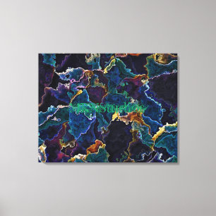 Oil Slick  Canvas Print