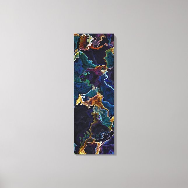 Oil Slick  Canvas Print (Front)