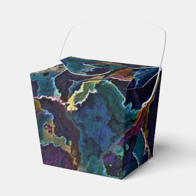 Oil Slick  Favour Box (Front Side)
