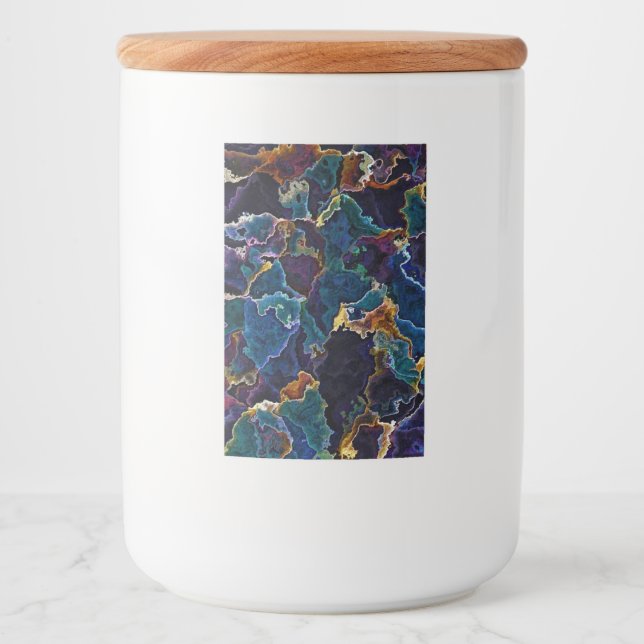 Oil Slick   Food Label (Front)