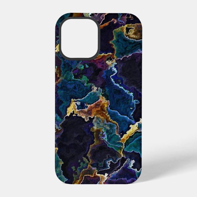 Oil Slick  iPhone Case (Back)
